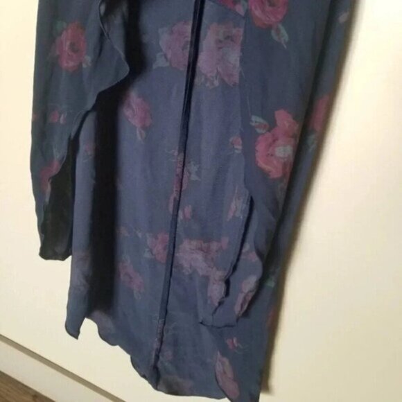 Aritzia Babaton Floral Faux Wrap Dress 00 - Picture 11 of 13